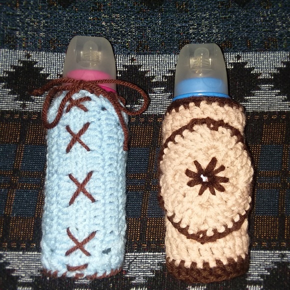 Handmade Other - Crochet Bottle Covers